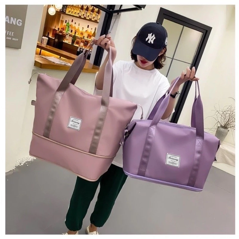 Bolsa De Viagem Multifuncional Dobrável De Grande Capacidade Impermeável