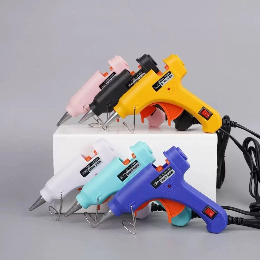 Pistola de cola quente (VÁRIAS CORES) 127-220v