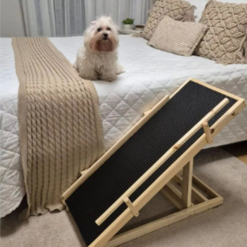 Rampa para Cama King Size - Pet Cachorro Antiderrapante Ajustável Natal