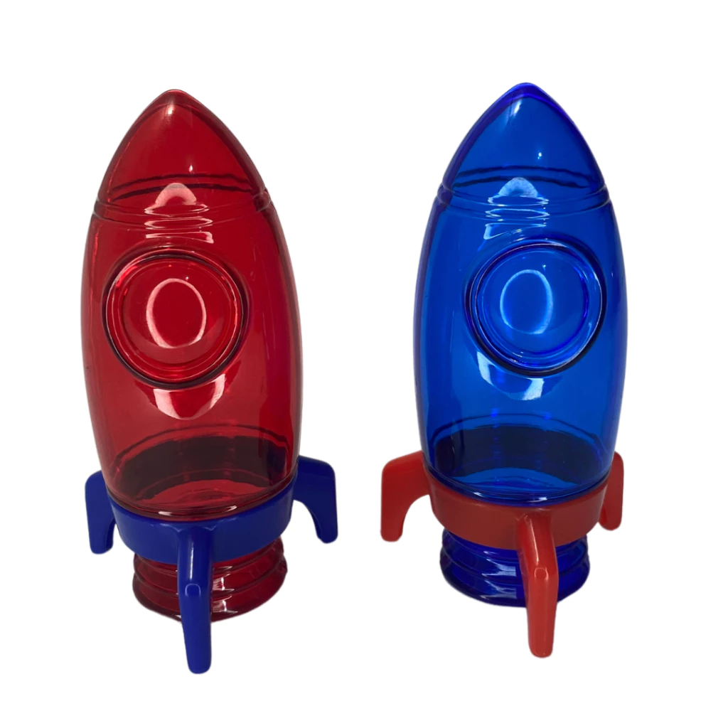 Kit 12 Tubete de Foguete Baleiro para Lembrancinha de Festa Infantil